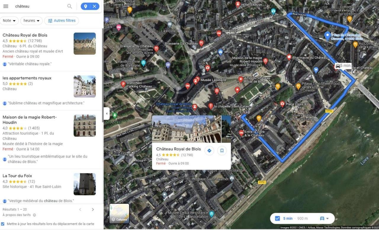 Appart Reves Bleus Hypercentre 5Min Chateau Blois By Sweet Home Company Dış mekan fotoğraf
